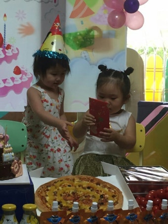 제나의 생일파티~~