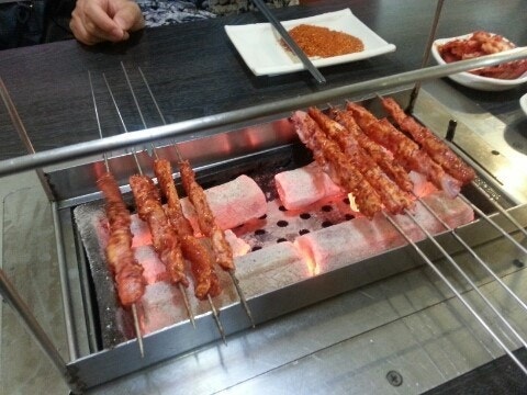 양꼬치 먹고 왔어요!!