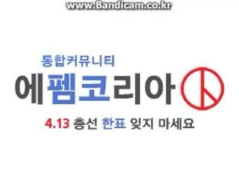 에펨코리아의 투표장려 광고(feat.제라드)