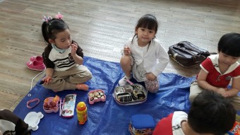 태양반 & 하늘반 (봄소풍) 김밥도 먹고 즐거운 게임도 했어요