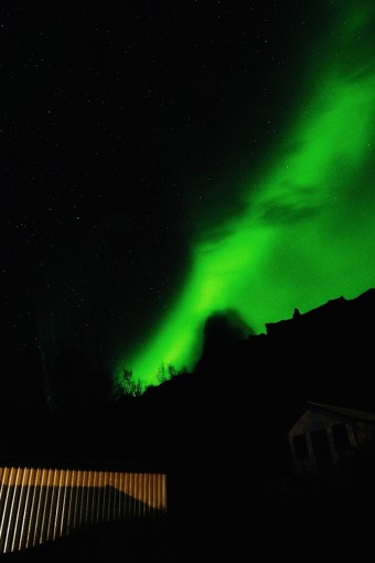 아이슬란드의 밤하늘