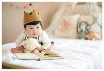 제주아기사진 - 이루안아기 백일사진