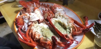 해운대포장마차촌맛집, 욕쟁이 할매가 해주는 너무 맛있었던 랍스터~ '해운대포장마차촌 오륙도12호'로 오세요!!