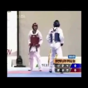 Korea Open 태권도 국가대표 국군체육부대 상무 시드니 올림픽 은메달 리스트 신준식 골든포인트