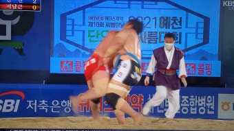 예천 단오장사씨름대회                                                  김진 백두장사 등극