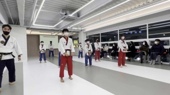 삼산동태권도/부평최고의 정무태권도장 품새선수단 학부모 초청 선수단 설명회
