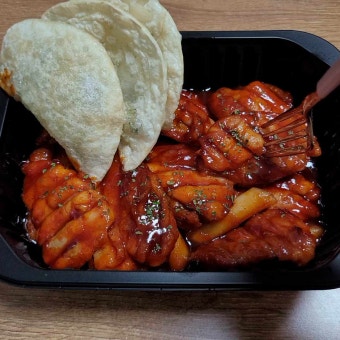 [송파/석촌]'기영이 숯불두마리치킨' 화끈하게 매운 매콤양념숯불구이 치킨 추천해요!
