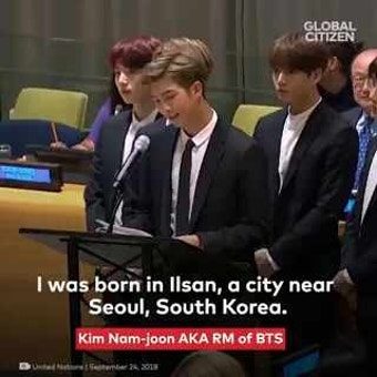 [방탄소년단 RM] Global Citizen Twitter Update