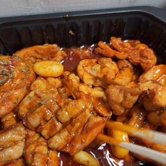 기영이숯불두마리치킨 대구범어동점 야식으로 치밥까지