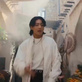 BTS방탄소년단 정국 카타르 뮤직비디오 'Dreamers' 태극기 사진 영상