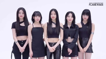 [LE SSERAFIM 르세라핌]2023 LE SSERAFIM TOUR ‘FLAME RISES’ IN ASIA Announcement