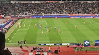 23-24 UEFA 챔피언스리그 조별예선 4차전 - 직관 후기 / 즈베즈다 vs 라이프치히 / 세르비아 / 황인범 챔스 선발