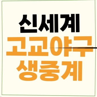 이마트배 고교야구 결승 중계 시간 2024 신세계 전주고 덕수고 결승전 생중계 tv방송 채널 경기장소 인천 SSG 랜더스필드 입장 정우주 정현우...