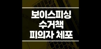 보이스피싱 수거책 체포 송금 알바 처벌
