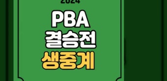 우리금융 PBA 결승 중계 김영원 강동궁 결승전 무료 생중계 2024년 6월 24일 전력 분석 챔피언 결정전 실시간 라이브 우승상금 대진표 경기결과