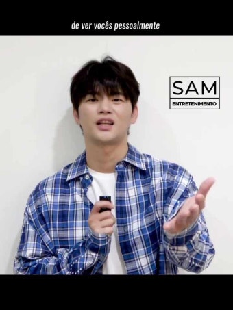 [영상] Sam Entretenimento 트위터 - 서인국 브라질 팬미팅 개최 안내 인사