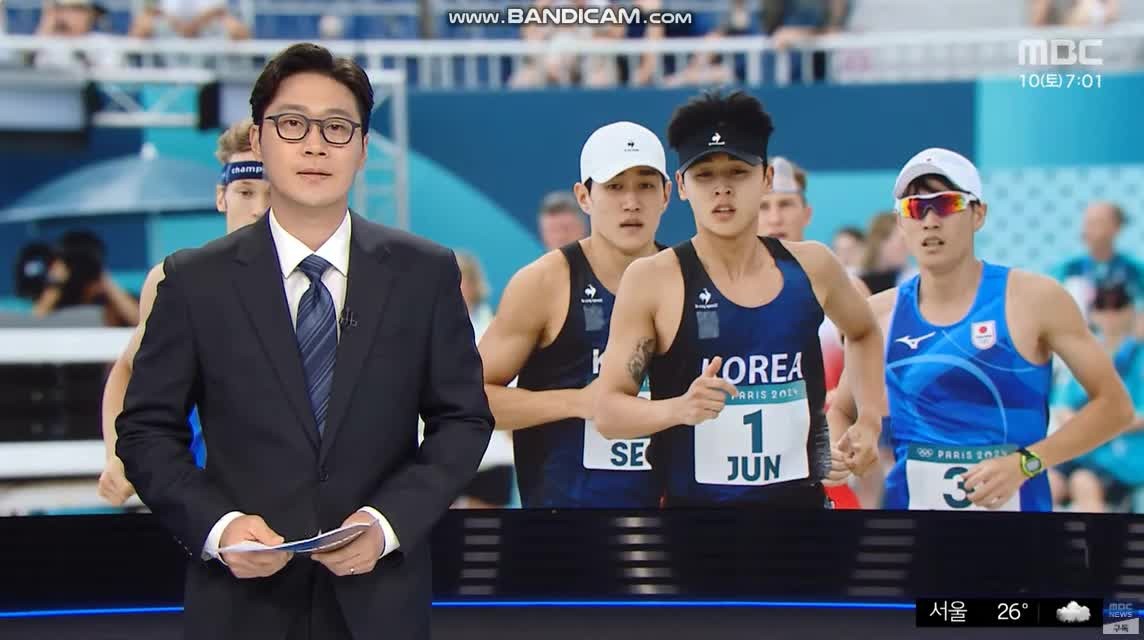 근대5종 대표 선수 전웅태와 서창완, 2024 파리 올림픽 남자 결승 진출!
