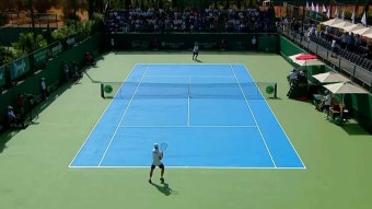 2021 데이비스컵 월드그룹II 1회전 단식 4 알렉산드로스 스코릴라스(그리스) vs 빌리아스 가우바스(리투아니아)
