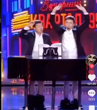 젤렌스키 코메디에 푸틴의 반응