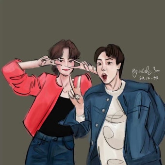 살롱드립2 팬아트