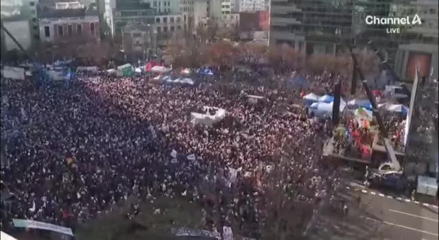 윤석열 대통령 탄핵 관련 집회, 전국적 관심 집중 중