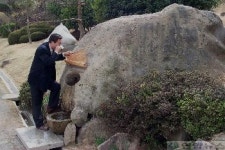 석간수가 아니라 수돗물이예요