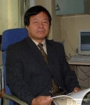 개고기 식품발표회 갖는 안용근 교수