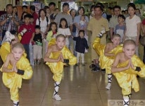 중국 소림동자들의 무술시연