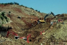 김해 내삼농공단지 매몰자 수색작업