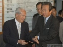 정몽준의원 대한노인회 방문
