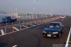 부산 광안대로 임시 개통