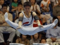 체조 남자 개인 종합 은메달 김동화