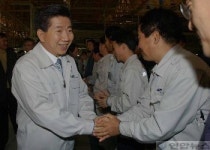 노무현후보 르노삼성자동차 방문