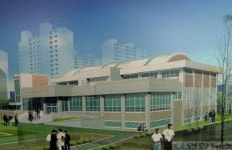 김해 장유실내체육관 조감도