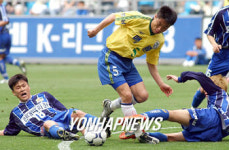 프로축구 현대-일화경기
