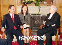 김태식 국회부의장과 캐나다 상원의원