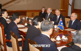한.호주 정상 회담