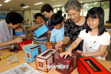 할머니와 함께하는 공예교실