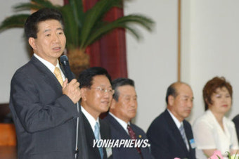 노대통령, 전남 동부지역인사 오찬 간담회