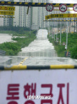 통행금지된 중랑천 자동차 전용도로