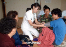 동해 충용부대, 수해지역 의료지원
