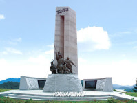 대몽 항쟁 전승 기념탑 제막