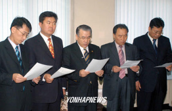 한나라당 광주지역 총선 후보 불출마