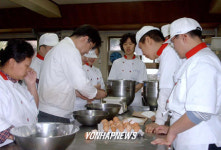 제빵기술 배우는 장애인