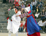흥겨운 양주 별산대 놀이 공연
