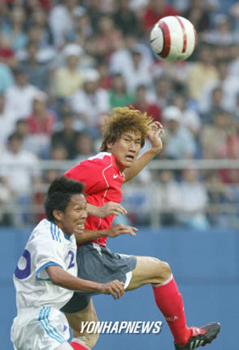 2006독일월드컵 예선 한국vs베트남 유상철