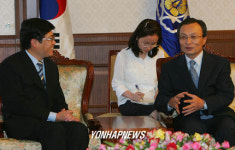 이해찬총리, 리 빈 주한 중국대사와 환담