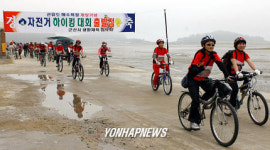 고군산군도 자전거 도로 인기