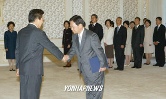 노대통령 신임장 수여