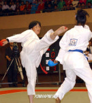 제1차 국제무도경기대회-여자 가라데경기